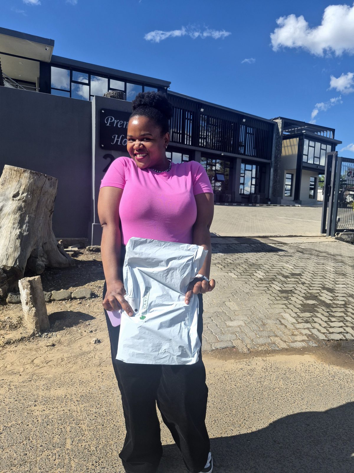 Parcel delivered in Maseru