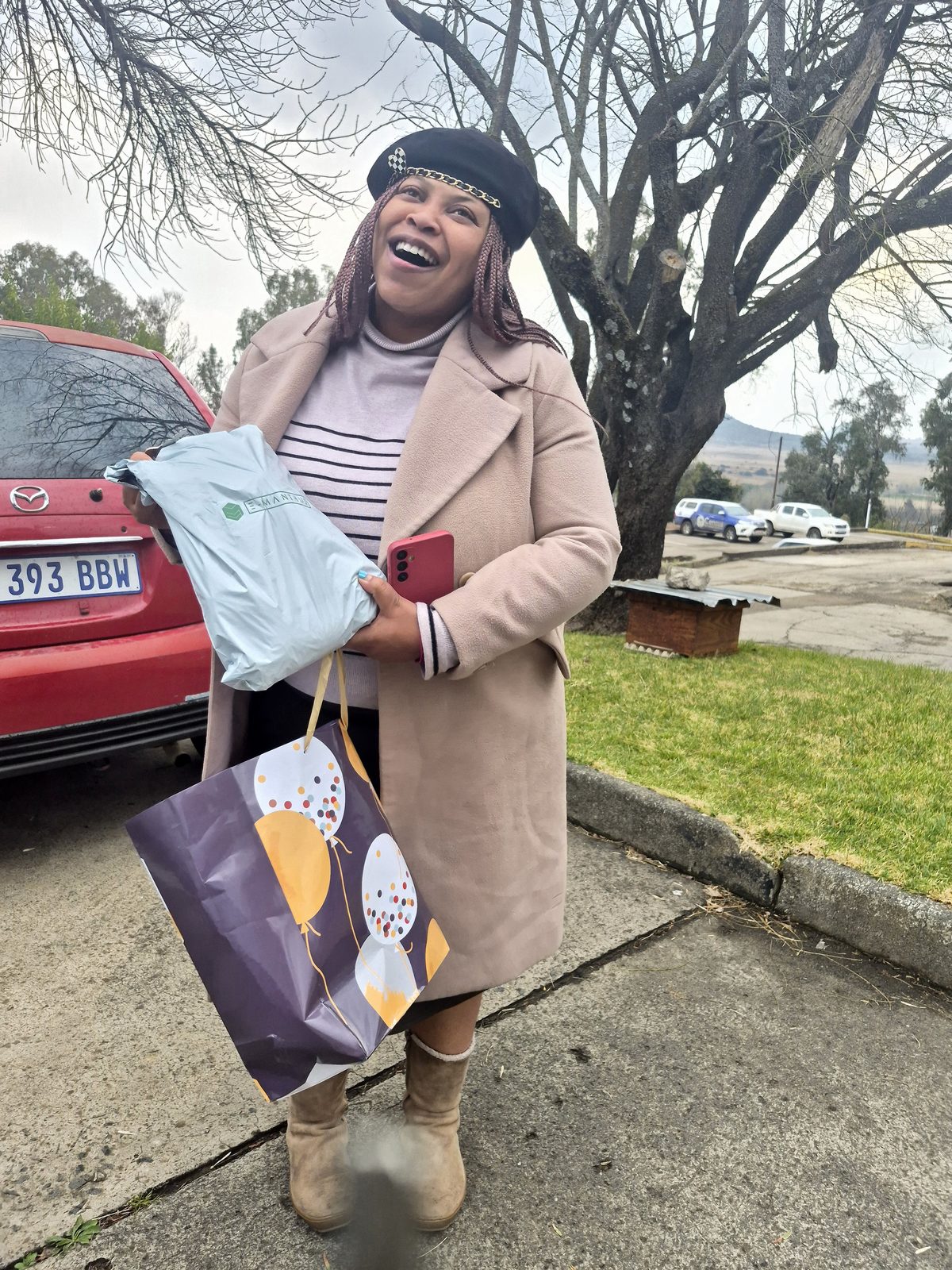 Parcel delivered in Maseru