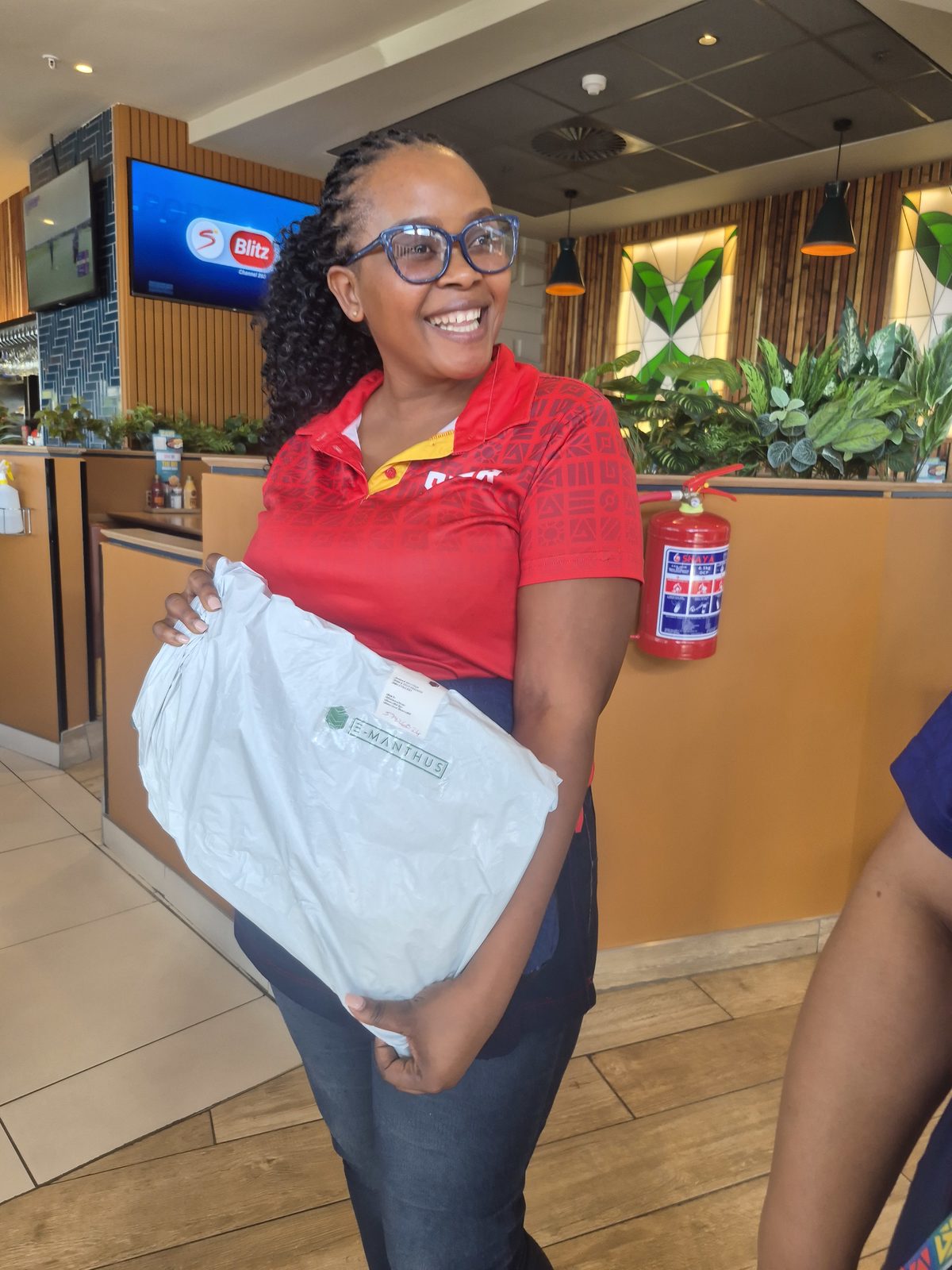 Parcel delivered in Maseru