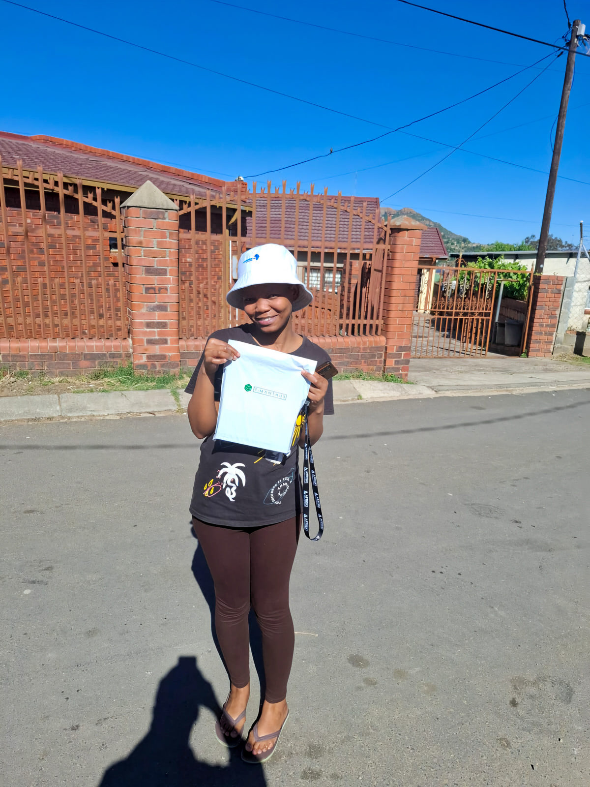 Parcel delivered in Maseru