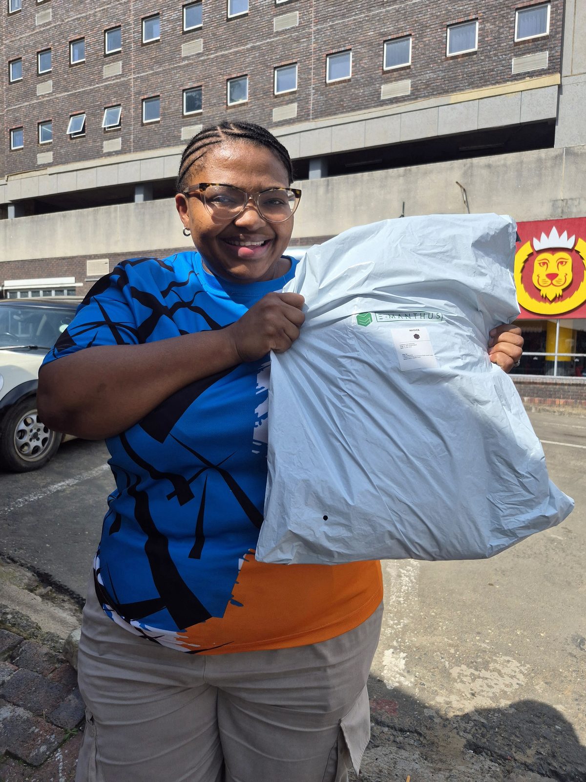 Parcel delivered in Maseru