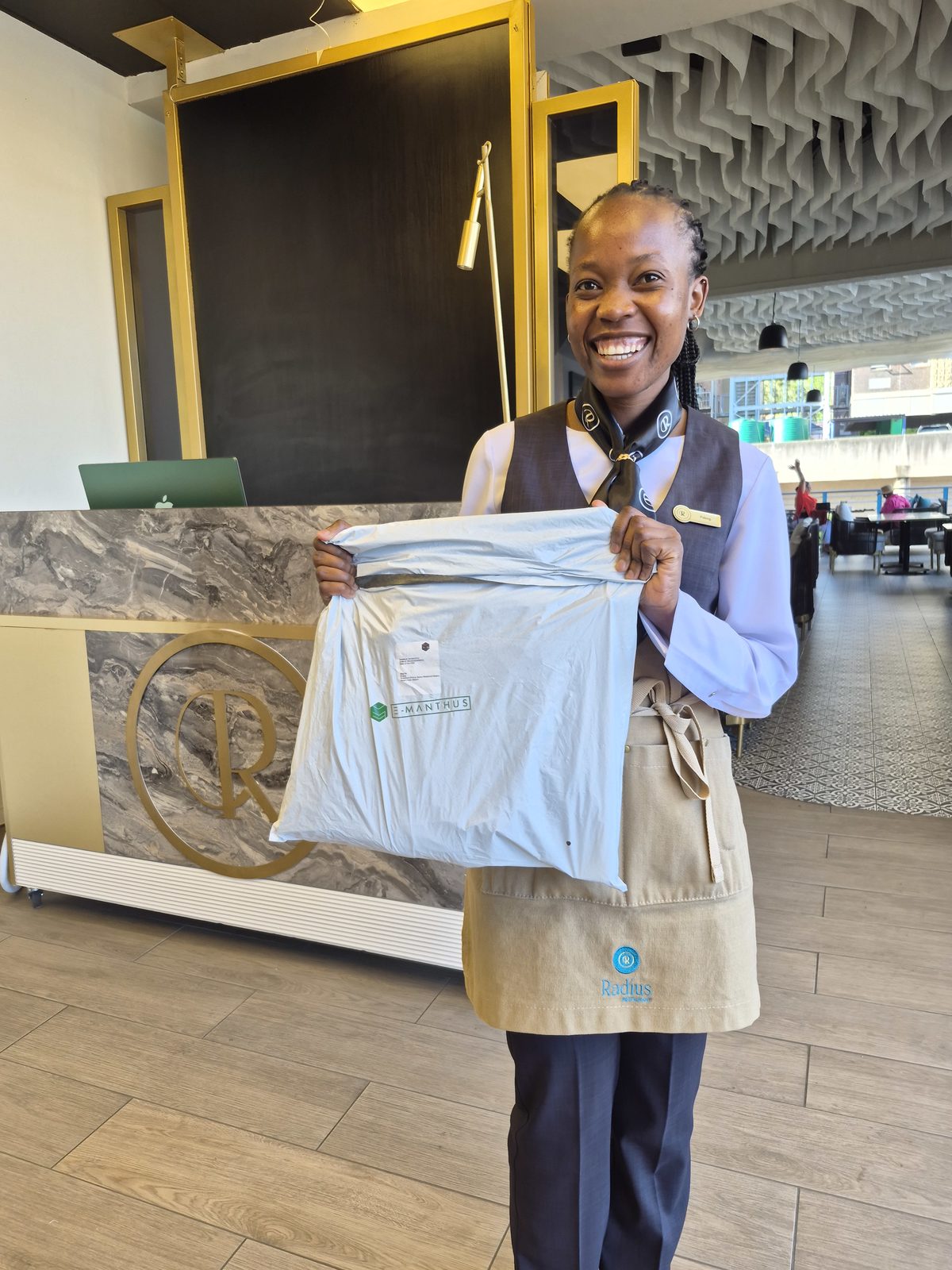 Parcel delivered in Maseru